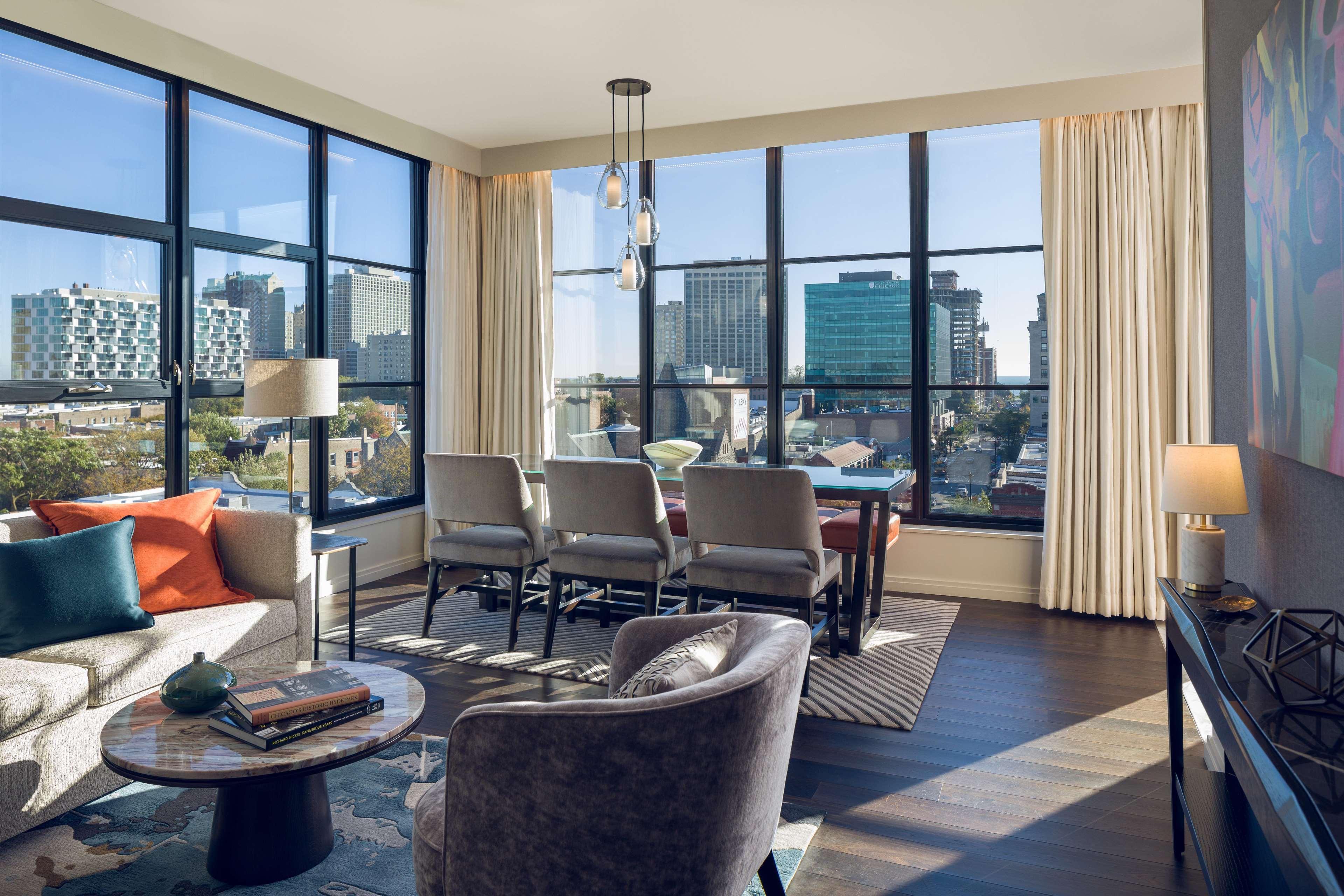 Sophy Hyde Park Hotel Chicago Eksteriør billede